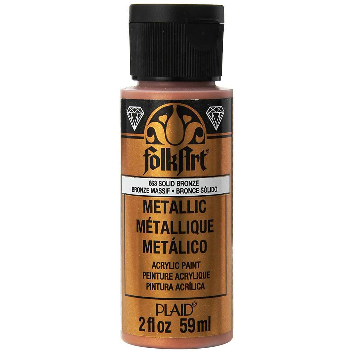 FOLK ART METALLIC 663 SOLID BRONZE