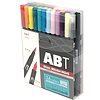 מארז 36 טושי מכחול ABT DUAL BRUSH 