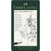 סט 12 עפרונות שרטוט פאבר קסטל FABER CASTELL 2H-8B 9000