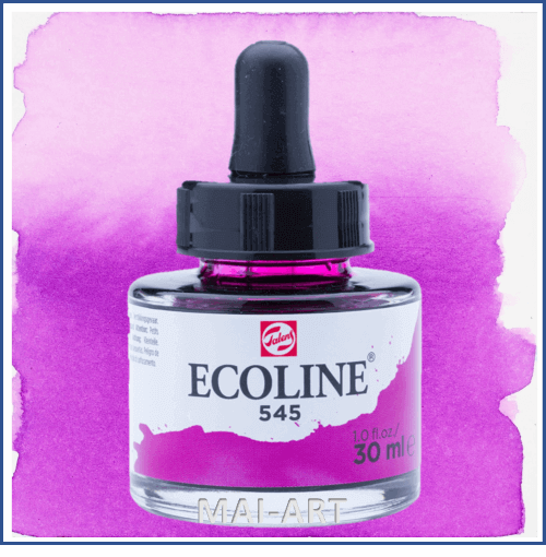 דיו על בסיס מים אקוליין 30מל Red violet 545