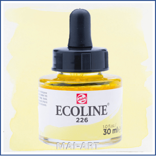 דיו על בסיס מים אקוליין 30מל 226 Pastel yellow