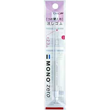 מילוי למחק TOMBOW MONO ZERO עגול 2יח במארז