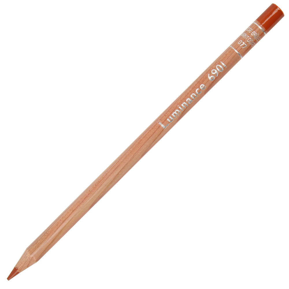 עפרון קרנדש LUMINACE BURNT OCHRE 077