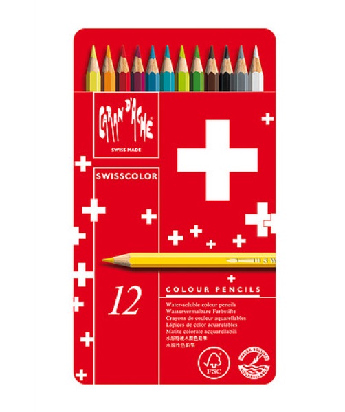 סט עפרון 12יח 1288 קרנדש SWISSCOLOR