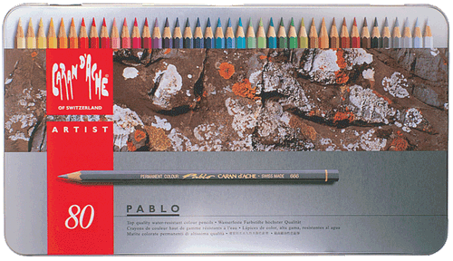 סט 80 עפרונות קרנדש ארטיסט 666 PABLO