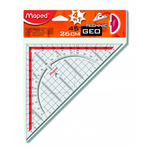 סרגל אריסטו 26סמ מבית MAPED