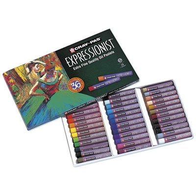 סט 50 פסטל שמן סקורה EXPRESSIONIST