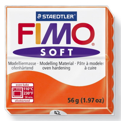 פימו סופט כתום מנדרינה 42 TANGERINE