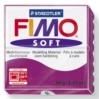 פימו סופט סגול פוקסיה 61 VIOLET POURPRE 