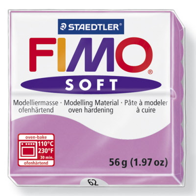 פימו סופט סגול בהיר לוונדר 62 LAVENDER
