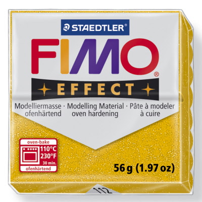 פימו סופט זהב נצנצים 112 GLITTER GOLD