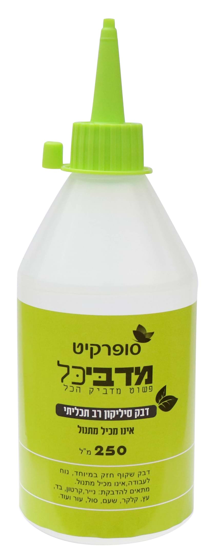 מדביכל - דבק סיליקון רב תכליתי 250מל