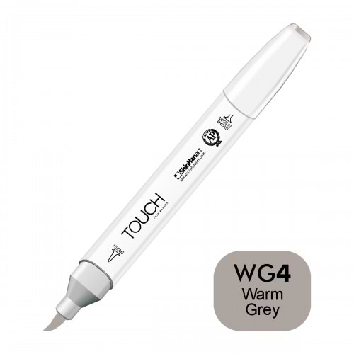 מרקר TOUCH BRUSH WG4 WARM GREY 4