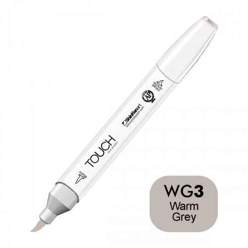 מרקר TOUCH BRUSH WG3 WARM GREY 3