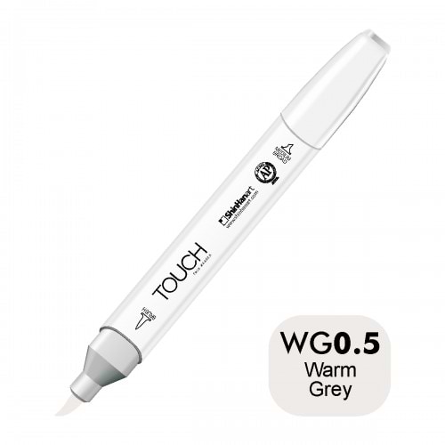 מרקר TOUCH BRUSH WG0.5 WARM GREY 0.5