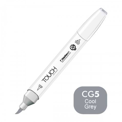 מרקר TOUCH BRUSH CG5 COOL GREY 5