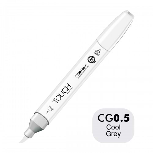 מרקר TOUCH BRUSH CG0.5 COOL GREY 0.5