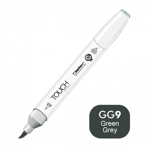 מרקר TOUCH BRUSH GG9 GREEN GREY 9
