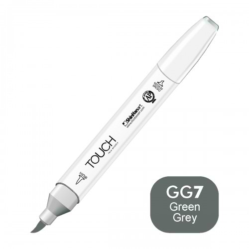 מרקר TOUCH BRUSH GG7 GREEN GREY 7