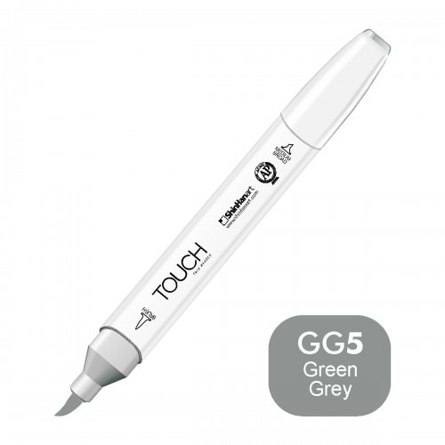 מרקר TOUCH BRUSH GG5 GREEN GREY 5