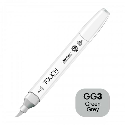 מרקר TOUCH BRUSH GG3 GREEN GREY 3