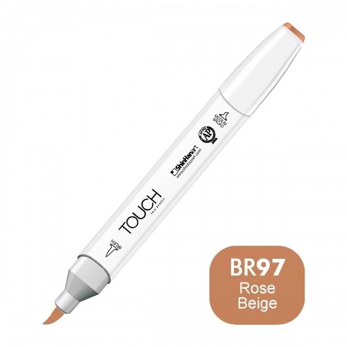 מרקר TOUCH BRUSH BR97 ROSE BEIGE