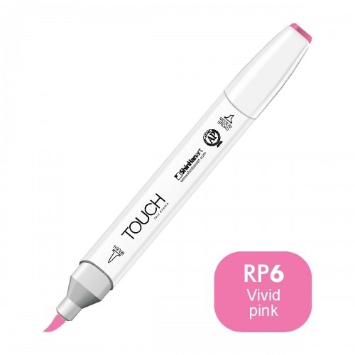 מרקר TOUCH BRUSH RP6 VIVID PINK