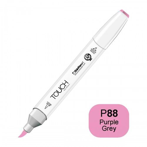 מרקר TOUCH BRUSH P88 PURPLE GREY