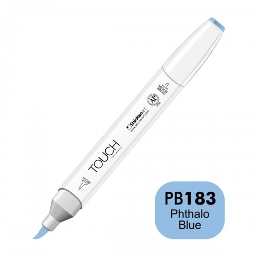 מרקר TOUCH BRUSH PB183 PHTHALO BLUE