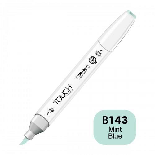 מרקר TOUCH BRUSH B143 MINT BLUE
