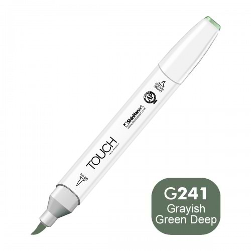 מרקר TOUCH BRUSH G241 GRAYISH GREEN DEEP