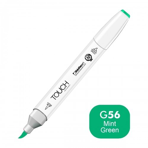 מרקר TOUCH BRUSH G56 MINT GREEN