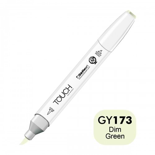 מרקר TOUCH BRUSH GY173 DIM GREEN