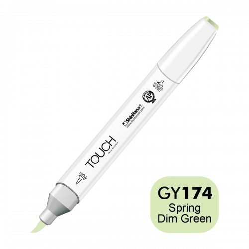 מרקר TOUCH BRUSH GY174 SPRING DIM GREEN