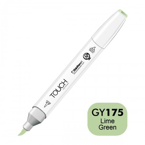 מרקר TOUCH BRUSH GY175 LIME GREEN
