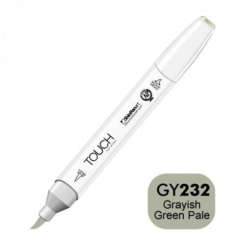 מרקר TOUCH BRUSH GY232 GRAYISH GREEN PALE