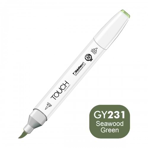 מרקר TOUCH BRUSH GY231 SEAWEED GREEN