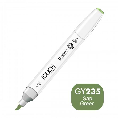 מרקר TOUCH BRUSH GY235 SAP GREEN