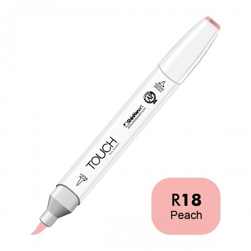 מרקר TOUCH BRUSH R18 PEACH