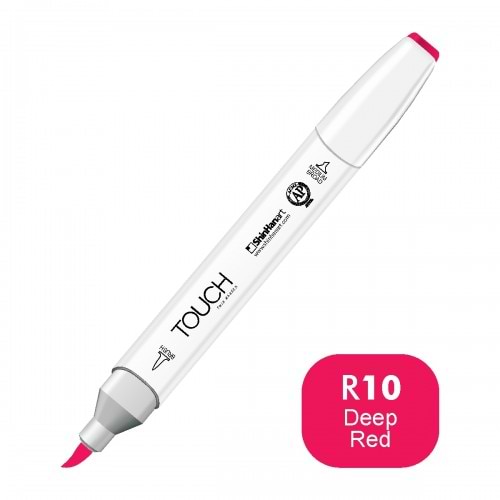 מרקר TOUCH BRUSH R10 DEEP RED
