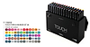 TWIN MARKER TT SET OF 60 COLORS BASIC