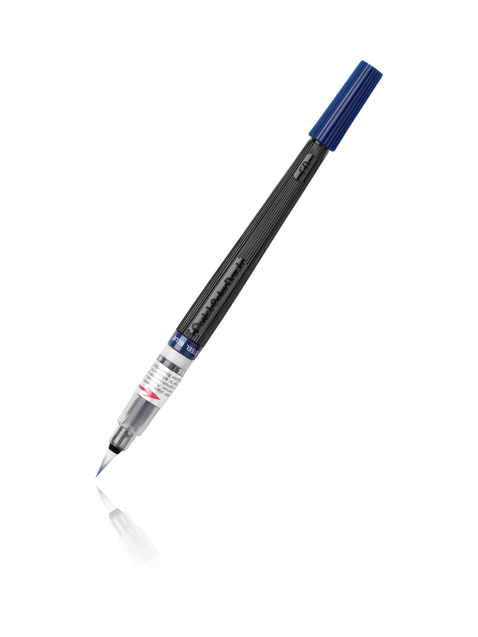 טוש מכחול PENTEL ART BRUSH STEEL BLUE