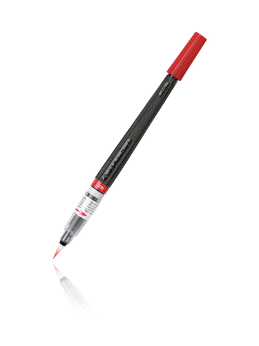 טוש מכחול רב פעמי PENTEL ART BRUSH RED