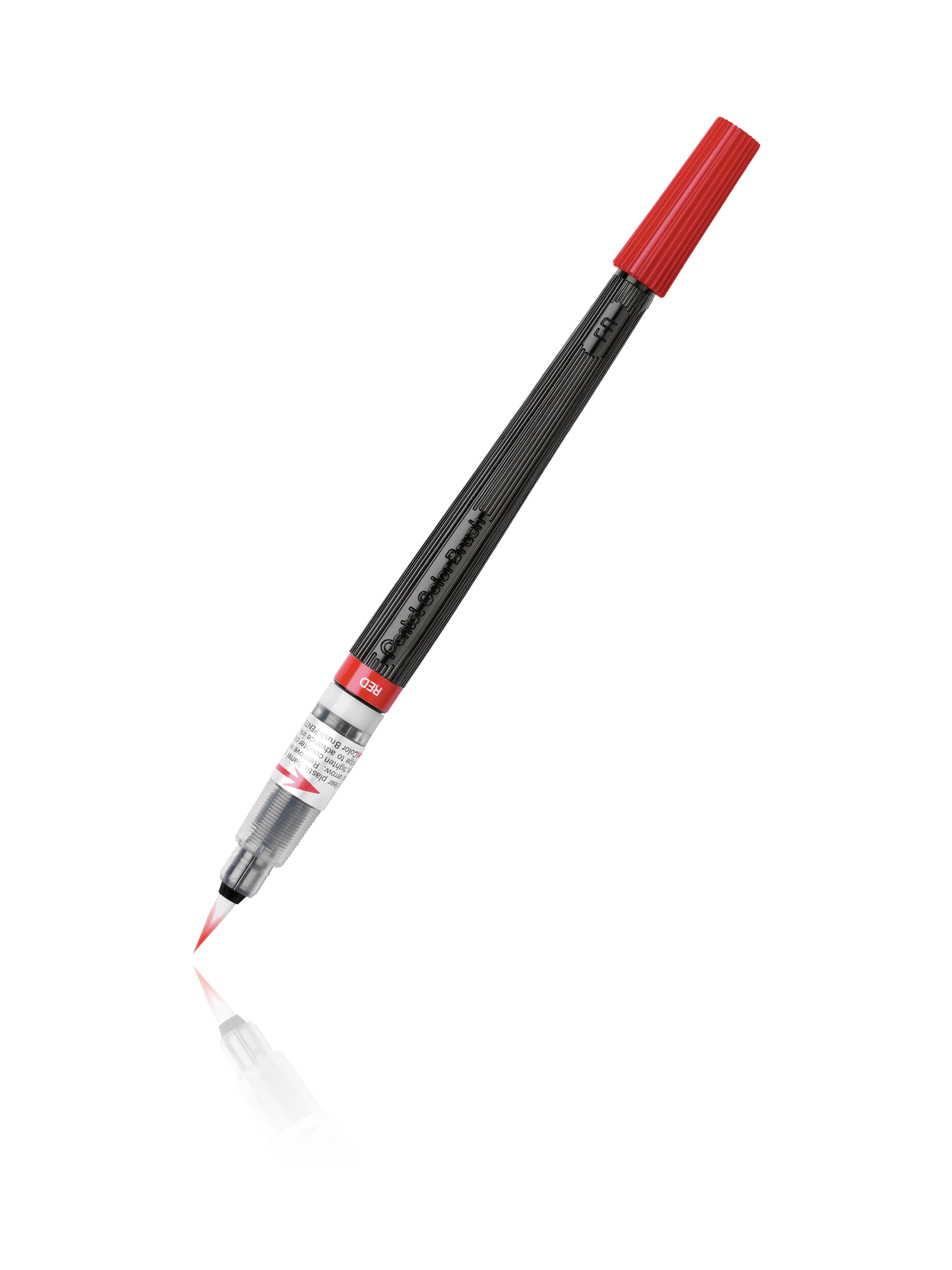 טוש מכחול רב פעמי PENTEL ART BRUSH RED