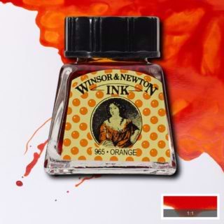 דיו WINSOR & NEWTON ORANGE