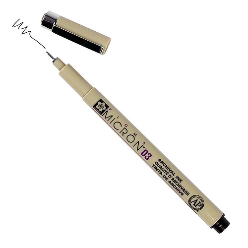 רפידוגרף סקורה PIGMA MICRON 0.4