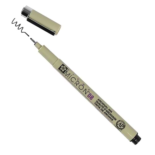 רפידוגרף סקורה PIGMA MICRON 0.1