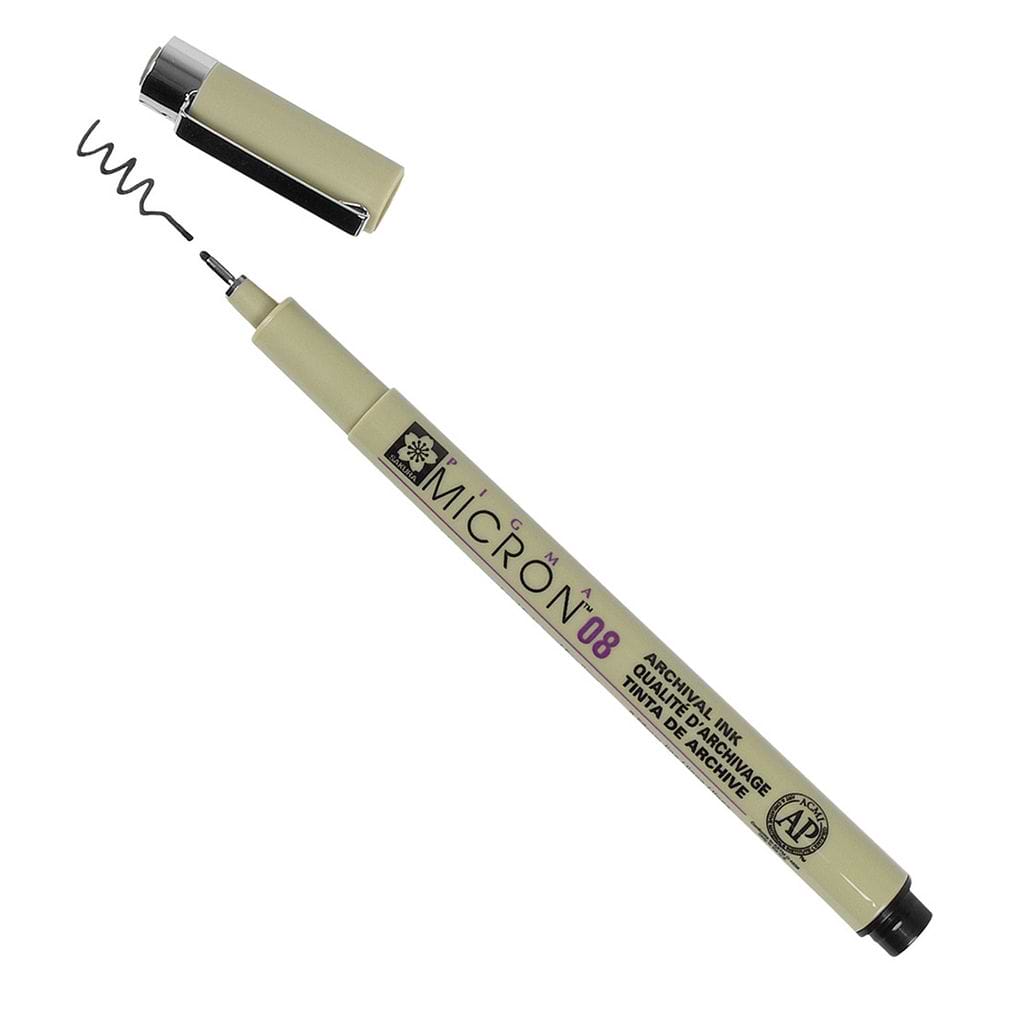 רפידוגרף סקורה PIGMA MICRON 0.1