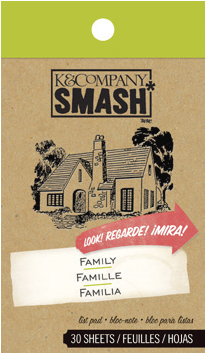 פנקס 30 דף K&CO 30614308 SMASH FAMILY