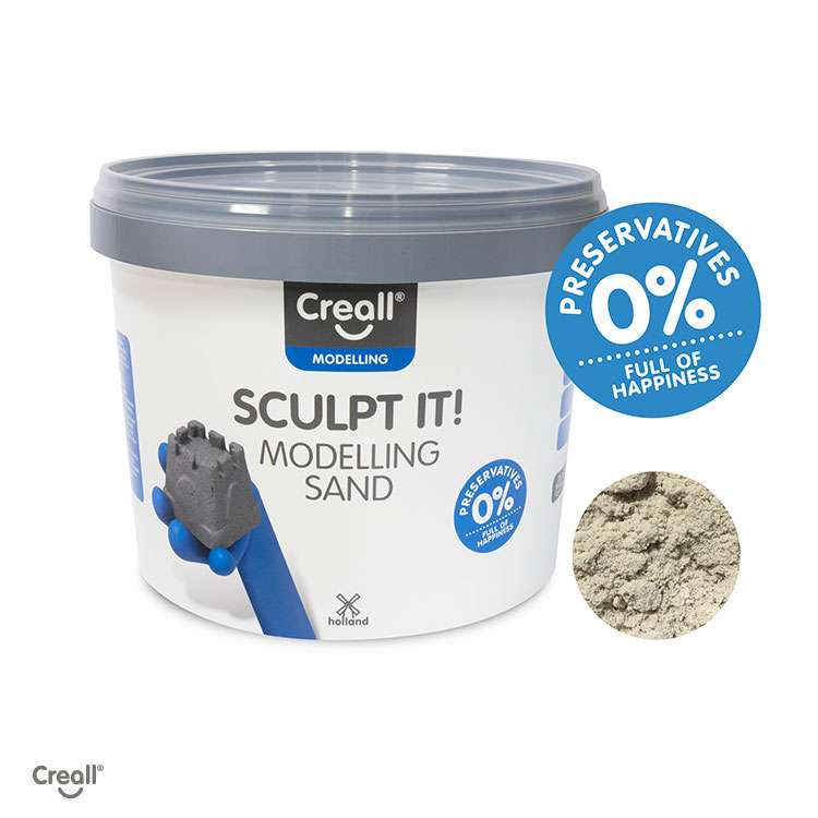חול לפיסול נמתך 3.5 ק"ג SCULPT IT MODELLING SAND